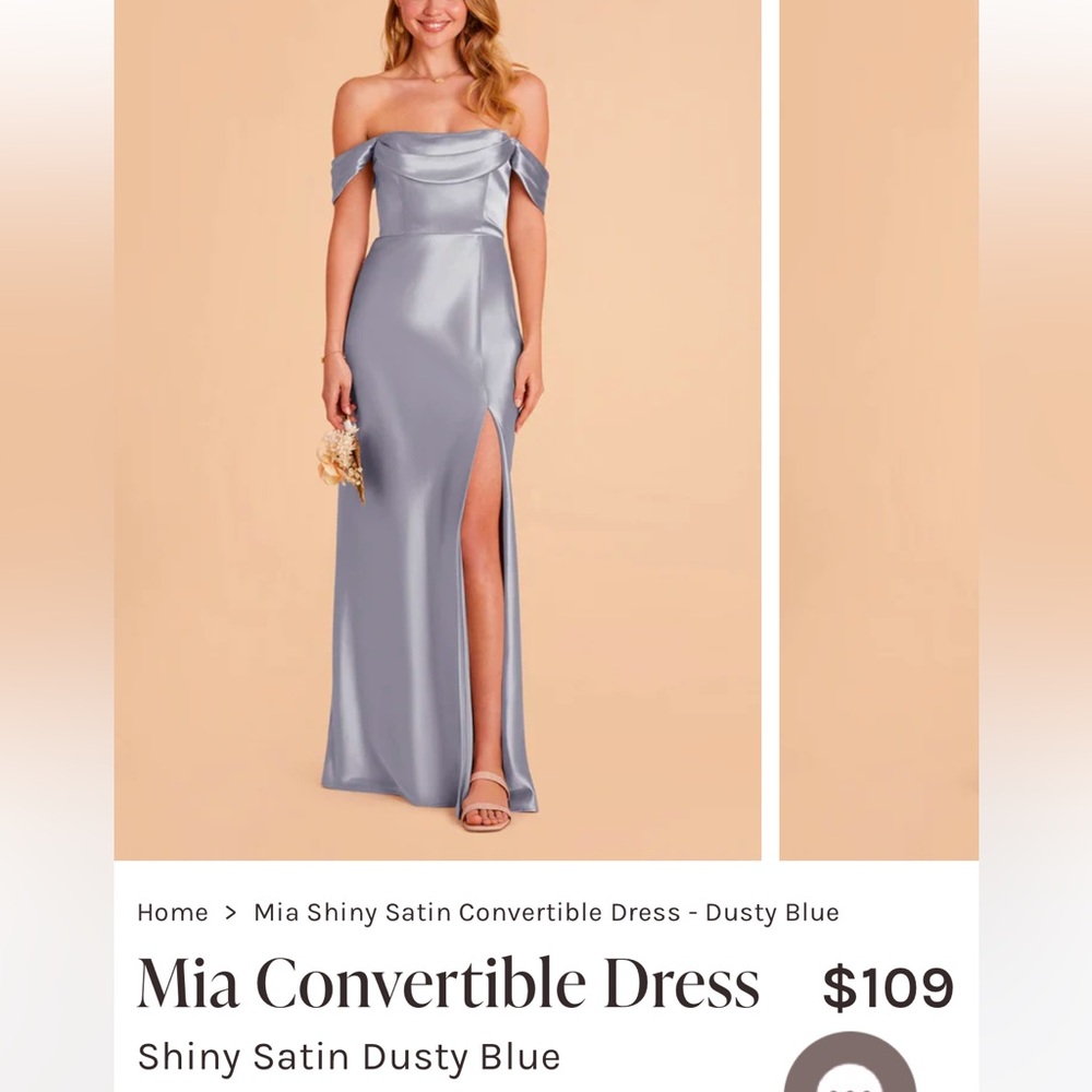 Birdy Grey Mia Dress in Dusty Blue